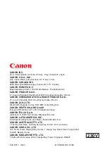 Предварительный просмотр 140 страницы Canon 0860B001 User Manual