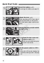 Предварительный просмотр 14 страницы Canon 1000D - EOS Rebel XS Transcend 8GB Memory Cards Instruction Manual