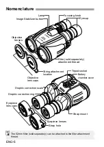 Предварительный просмотр 6 страницы Canon 10x42L IS WP Instructions Manual