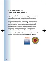 Предварительный просмотр 3 страницы Canon 12-Digit Fluorescent Brochure