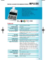 Предварительный просмотр 10 страницы Canon 12-Digit Fluorescent Brochure