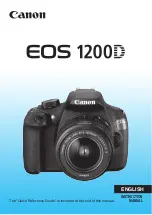 Preview for 1 page of Canon 1200D Instruction Manual