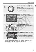 Предварительный просмотр 13 страницы Canon 1234B002 - EOS 30D Digital Camera SLR Instruction Manual