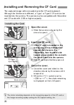 Предварительный просмотр 28 страницы Canon 1234B002 - EOS 30D Digital Camera SLR Instruction Manual