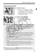 Предварительный просмотр 29 страницы Canon 1234B002 - EOS 30D Digital Camera SLR Instruction Manual