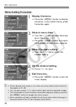 Предварительный просмотр 34 страницы Canon 1234B002 - EOS 30D Digital Camera SLR Instruction Manual