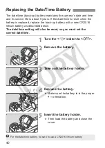 Предварительный просмотр 40 страницы Canon 1234B002 - EOS 30D Digital Camera SLR Instruction Manual