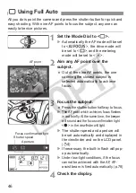 Предварительный просмотр 46 страницы Canon 1234B002 - EOS 30D Digital Camera SLR Instruction Manual