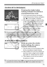 Предварительный просмотр 75 страницы Canon 1234B002 - EOS 30D Digital Camera SLR Instruction Manual