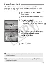 Предварительный просмотр 79 страницы Canon 1234B002 - EOS 30D Digital Camera SLR Instruction Manual