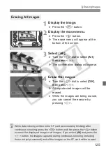 Предварительный просмотр 125 страницы Canon 1234B002 - EOS 30D Digital Camera SLR Instruction Manual