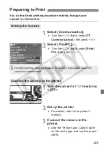 Предварительный просмотр 129 страницы Canon 1234B002 - EOS 30D Digital Camera SLR Instruction Manual