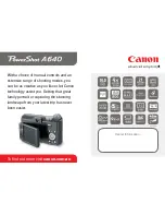 Предварительный просмотр 2 страницы Canon 1287B001 Brochure