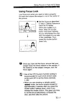 Предварительный просмотр 17 страницы Canon 130u - Sure Shot II 35mm Camera Instructions Manual