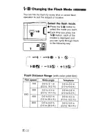 Предварительный просмотр 22 страницы Canon 130u - Sure Shot II 35mm Camera Instructions Manual