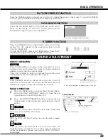 Предварительный просмотр 23 страницы Canon 1705B002 - LV 7575 XGA LCD Projector User Manual