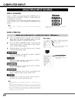 Preview for 24 page of Canon 1705B002 - LV 7575 XGA LCD Projector User Manual