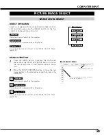 Предварительный просмотр 29 страницы Canon 1705B002 - LV 7575 XGA LCD Projector User Manual