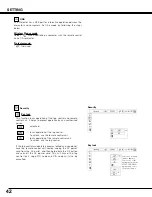 Предварительный просмотр 42 страницы Canon 1705B002 - LV 7575 XGA LCD Projector User Manual