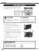 Предварительный просмотр 48 страницы Canon 1705B002 - LV 7575 XGA LCD Projector User Manual