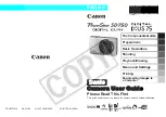 Preview for 1 page of Canon 1814B001 User Manual