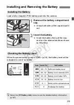 Предварительный просмотр 29 страницы Canon 2011B002 - EOS 1Ds Mark III Digital Camera SLR Instruction Manual