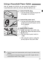 Предварительный просмотр 31 страницы Canon 2011B002 - EOS 1Ds Mark III Digital Camera SLR Instruction Manual