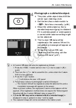 Предварительный просмотр 65 страницы Canon 2011B002 - EOS 1Ds Mark III Digital Camera SLR Instruction Manual