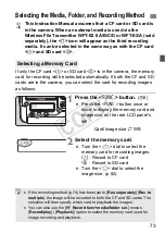 Preview for 73 page of Canon 2011B002 - EOS 1Ds Mark III Digital Camera SLR Instruction Manual