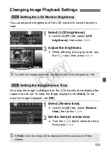 Preview for 129 page of Canon 2011B002 - EOS 1Ds Mark III Digital Camera SLR Instruction Manual