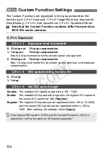 Предварительный просмотр 158 страницы Canon 2011B002 - EOS 1Ds Mark III Digital Camera SLR Instruction Manual