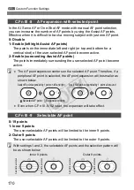 Предварительный просмотр 170 страницы Canon 2011B002 - EOS 1Ds Mark III Digital Camera SLR Instruction Manual