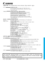 Предварительный просмотр 212 страницы Canon 2011B002 - EOS 1Ds Mark III Digital Camera SLR Instruction Manual