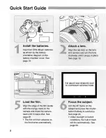 Preview for 8 page of Canon 2068A002 - EOS Rebel 2000 SLR Camera Instruction Manual