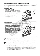 Предварительный просмотр 32 страницы Canon 2080B001 - XL H1S Camcorder Instruction Manual