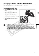 Предварительный просмотр 33 страницы Canon 2080B001 - XL H1S Camcorder Instruction Manual