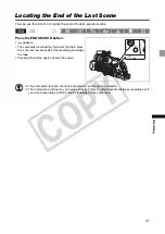 Предварительный просмотр 41 страницы Canon 2080B001 - XL H1S Camcorder Instruction Manual