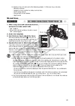 Предварительный просмотр 45 страницы Canon 2080B001 - XL H1S Camcorder Instruction Manual