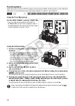 Предварительный просмотр 58 страницы Canon 2080B001 - XL H1S Camcorder Instruction Manual