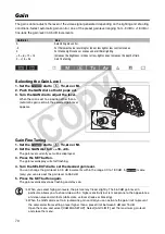 Предварительный просмотр 70 страницы Canon 2080B001 - XL H1S Camcorder Instruction Manual