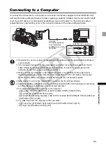 Предварительный просмотр 95 страницы Canon 2080B001 - XL H1S Camcorder Instruction Manual