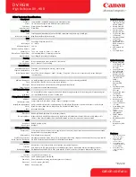 Preview for 2 page of Canon 2183B001 Specifications