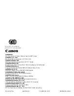 Preview for 235 page of Canon 2200 Series Manual