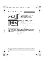 Предварительный просмотр 9 страницы Canon 220EX - Speedlite - Hot-shoe clip-on Flash Instruction Manual