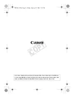 Предварительный просмотр 33 страницы Canon 220EX - Speedlite - Hot-shoe clip-on Flash Instruction Manual