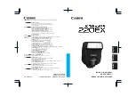 Предварительный просмотр 50 страницы Canon 220EX - Speedlite - Hot-shoe clip-on Flash Instruction Manual