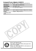 Предварительный просмотр 146 страницы Canon 2239B001 User Manual