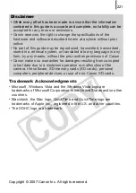 Предварительный просмотр 223 страницы Canon 2420B001 User Manual