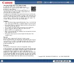 Preview for 2 page of Canon 2454B002 User Manual