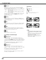 Preview for 40 page of Canon 2473B002 - LV 7585 XGA LCD Projector User Manual